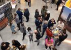 Impressionen der Eröffnung der Wanderausstellung "Wir bauen Bayern" an der Hochschule Coburg